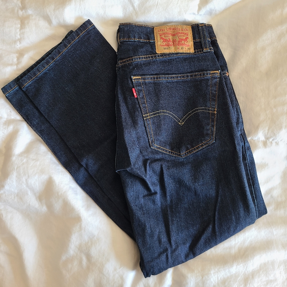 Levi's Men's 505 Regular Jeans 32x30 NWT